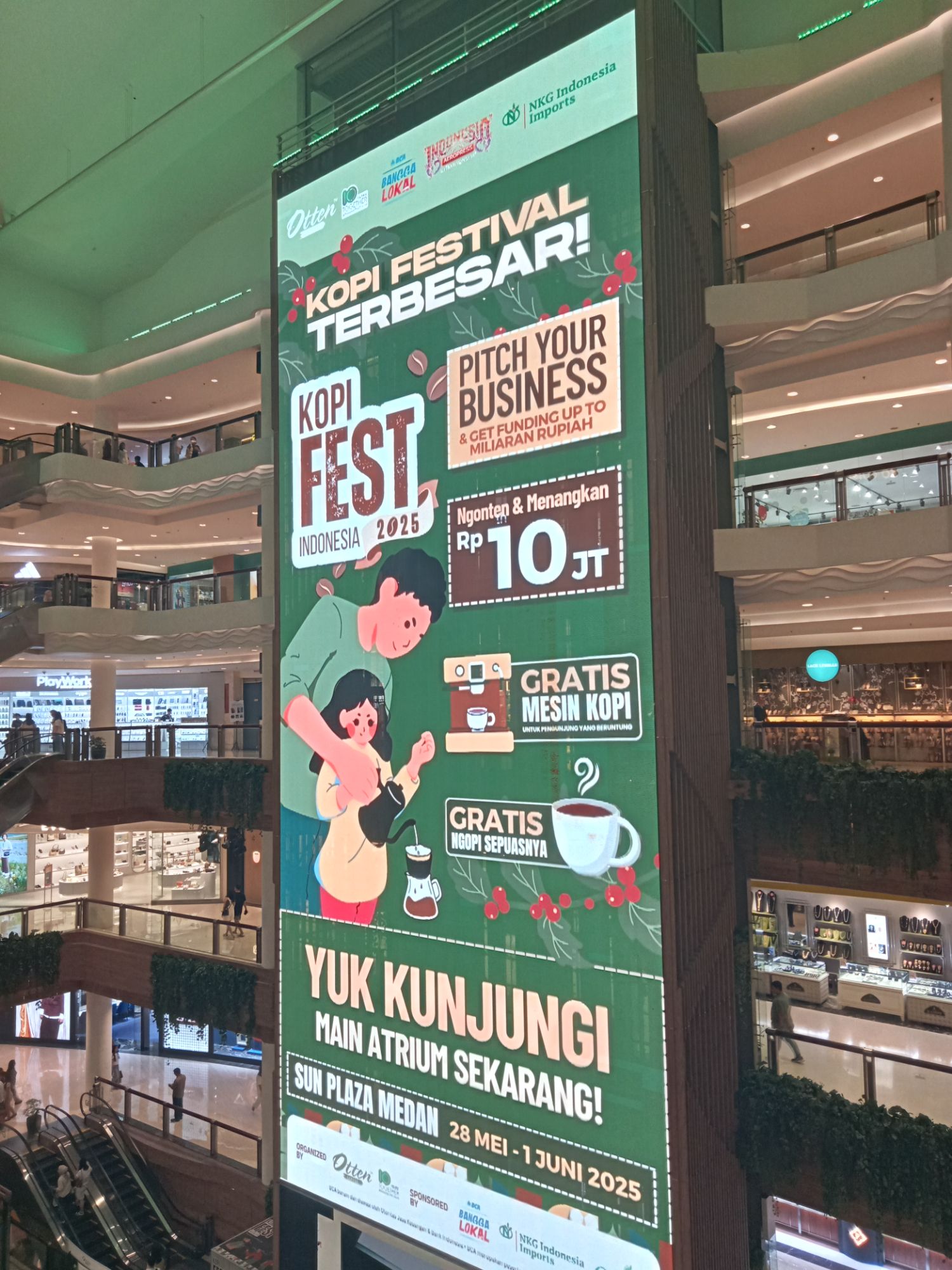 Kopi Fest Indonesia 2025 Pengalaman Seduh Kopi Mulai 1 Rupiah