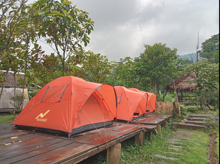 Rumah Ladang Simelir, Area Camping Paling Tenang