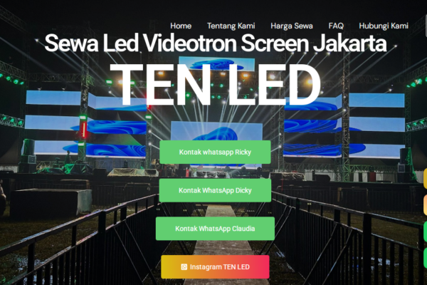 Sewa Videotron Jakarta, Rekomendasi Vendor Event & Harga Terbaru